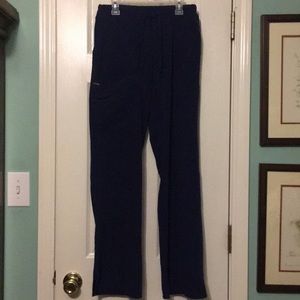 Navy Blue Jockey Scrub Bottoms